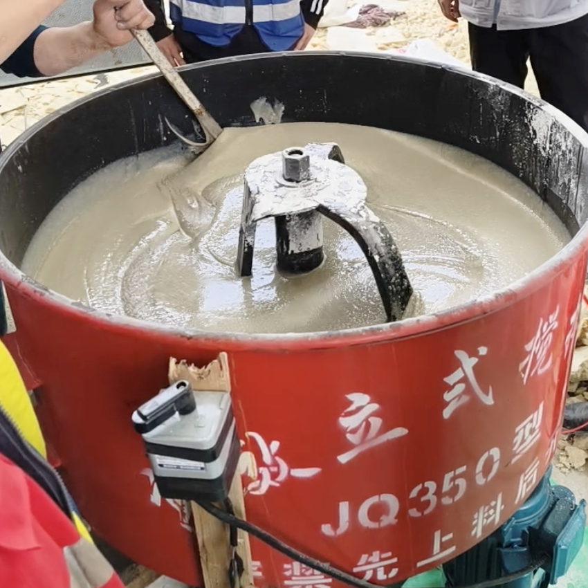 渝中汽轮机余热压缩机导热油设备底座耐高温环氧树脂灌浆料